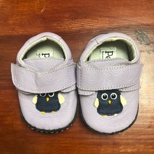 Pedoodles baby moccasins soft Velcro shoes